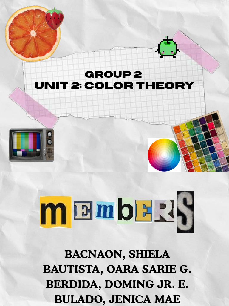 Unit 2 Color Theory | PDF | Color | Hue