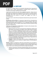 Guide to Writing Administrative Reports | PDF | World Intellectual ...