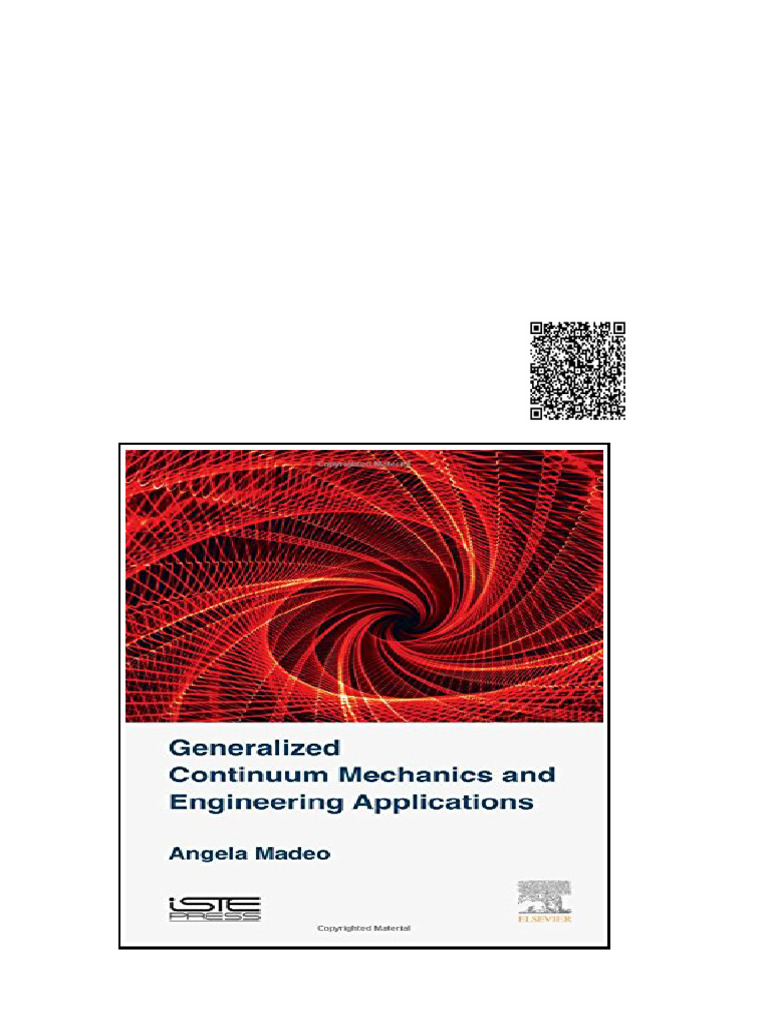 Generalized Continuum Mechanics and Engineering Applications 1st ...
