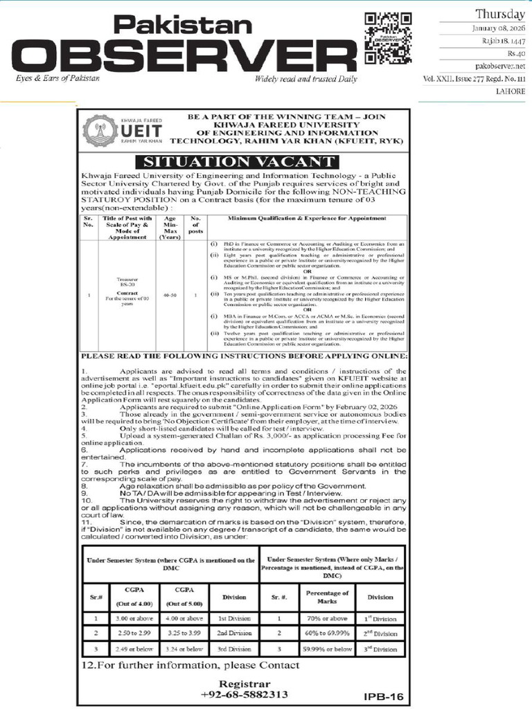 Treasure Advertisement January 2026 | PDF