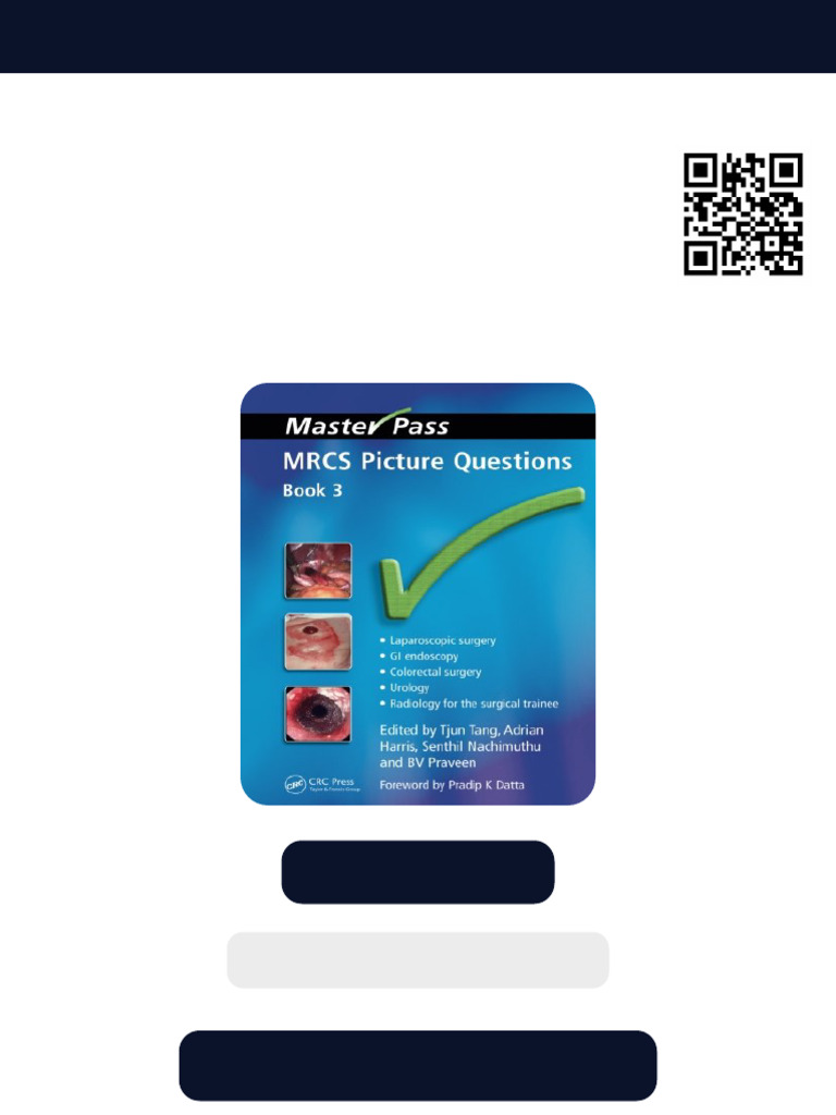 MRCS Picture Questions: Bk. 3 1st Edition Tjun Tang Ebook HD Ebook ...