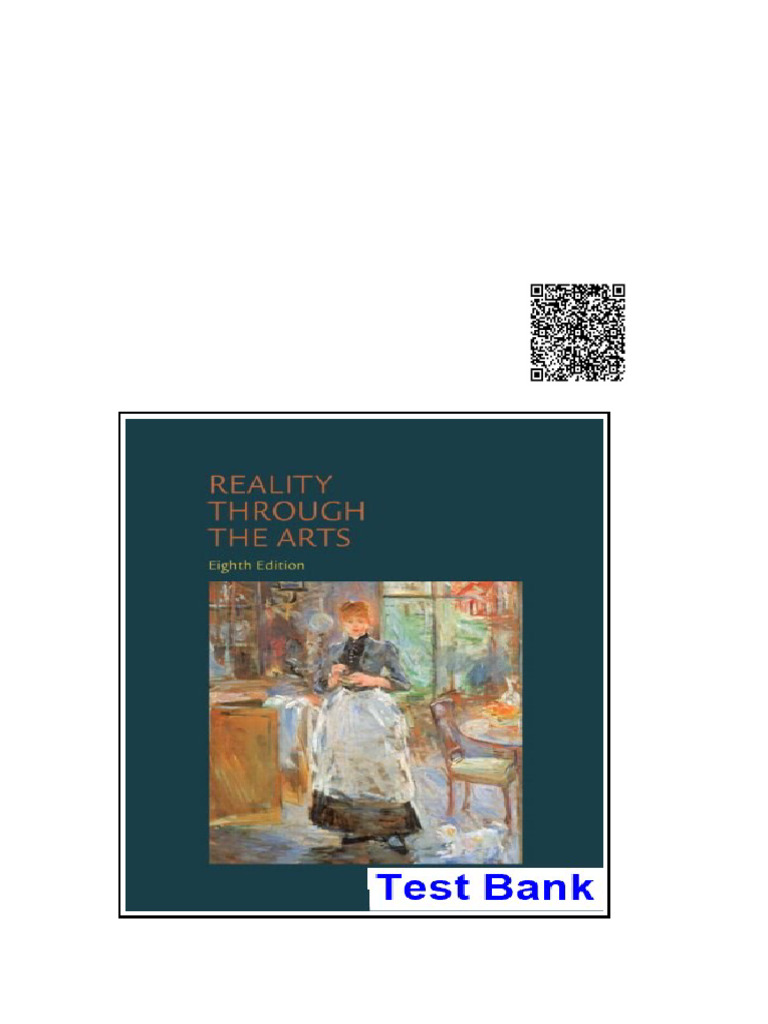Reality Through The Arts 8th Edition Sporre Test Bank | PDF | Project Gutenberg | Indemnity
