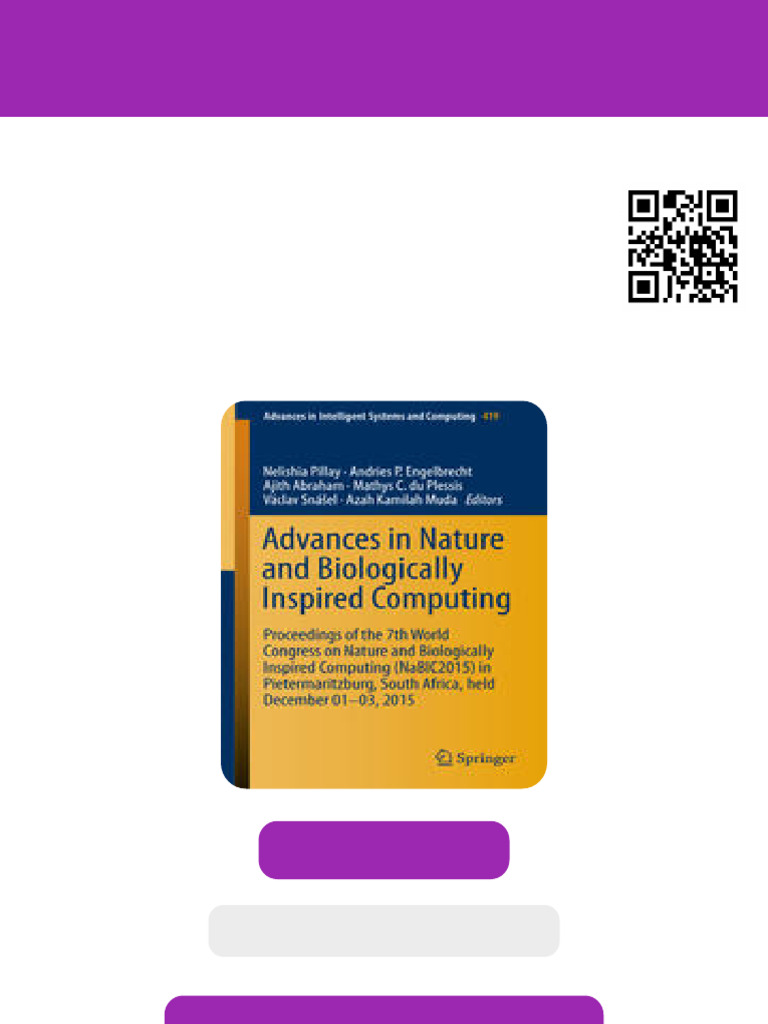 Advances in Nature and Biologically Inspired Computing Proceedings of ...