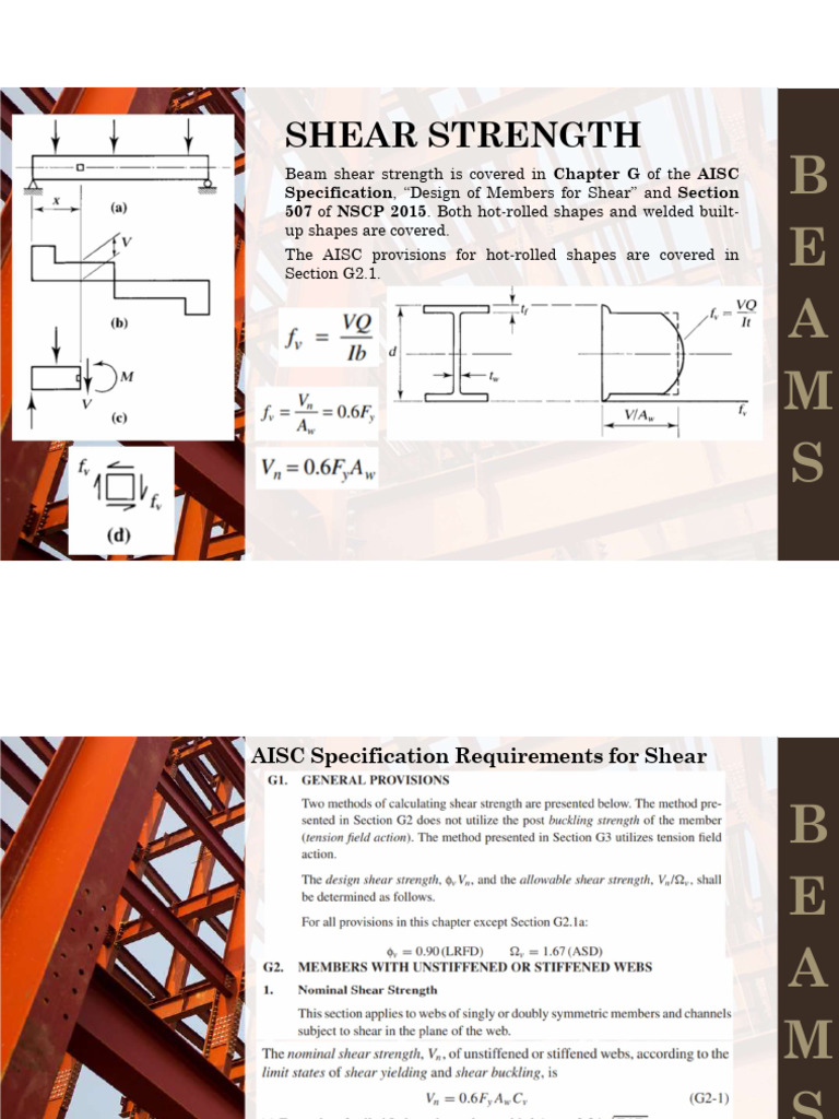 Aisc Shear | PDF