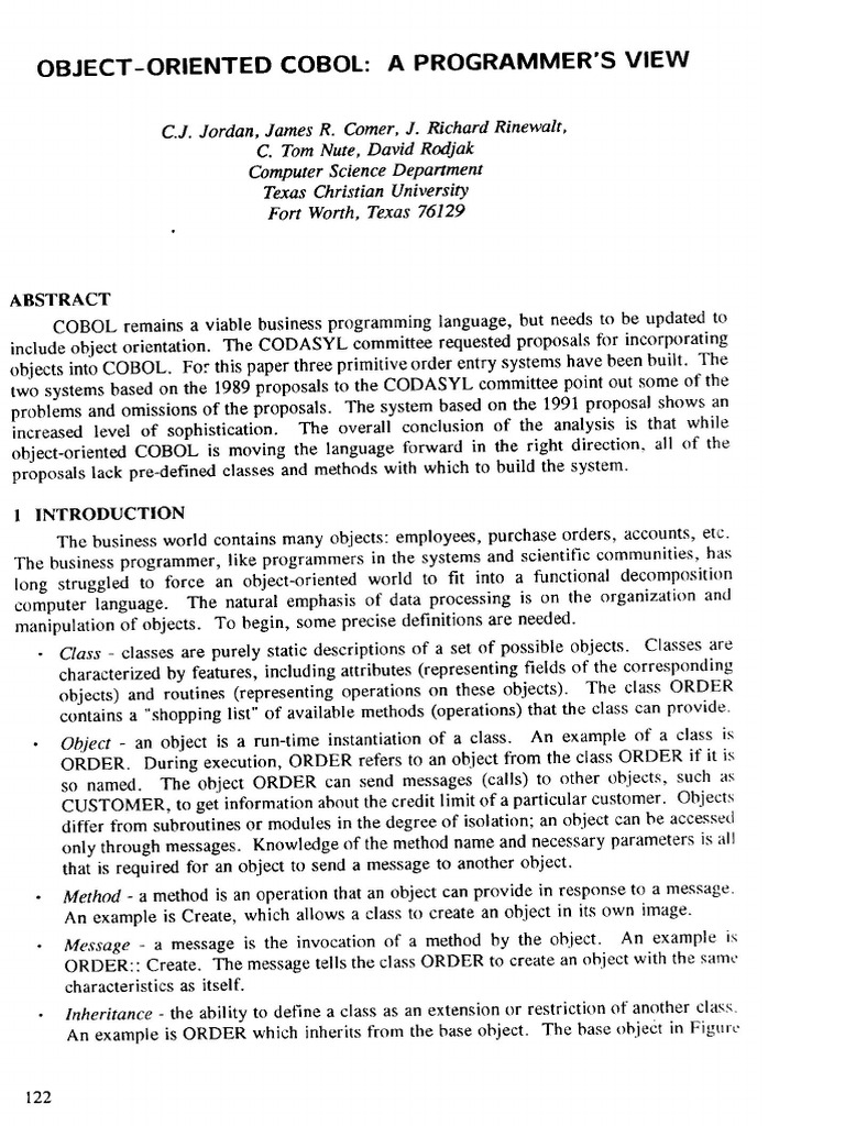 Cobol | PDF