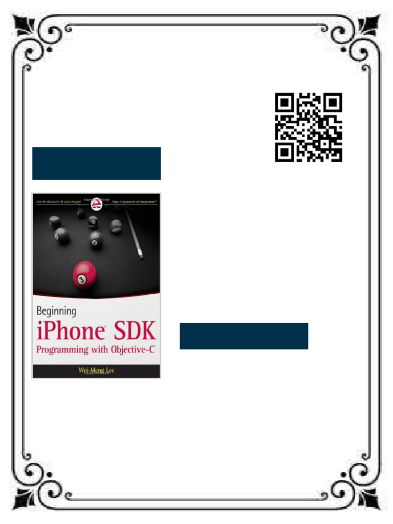 Beginning iPhone SDK Programming with Objective C 1st Edition Wei-Meng ...