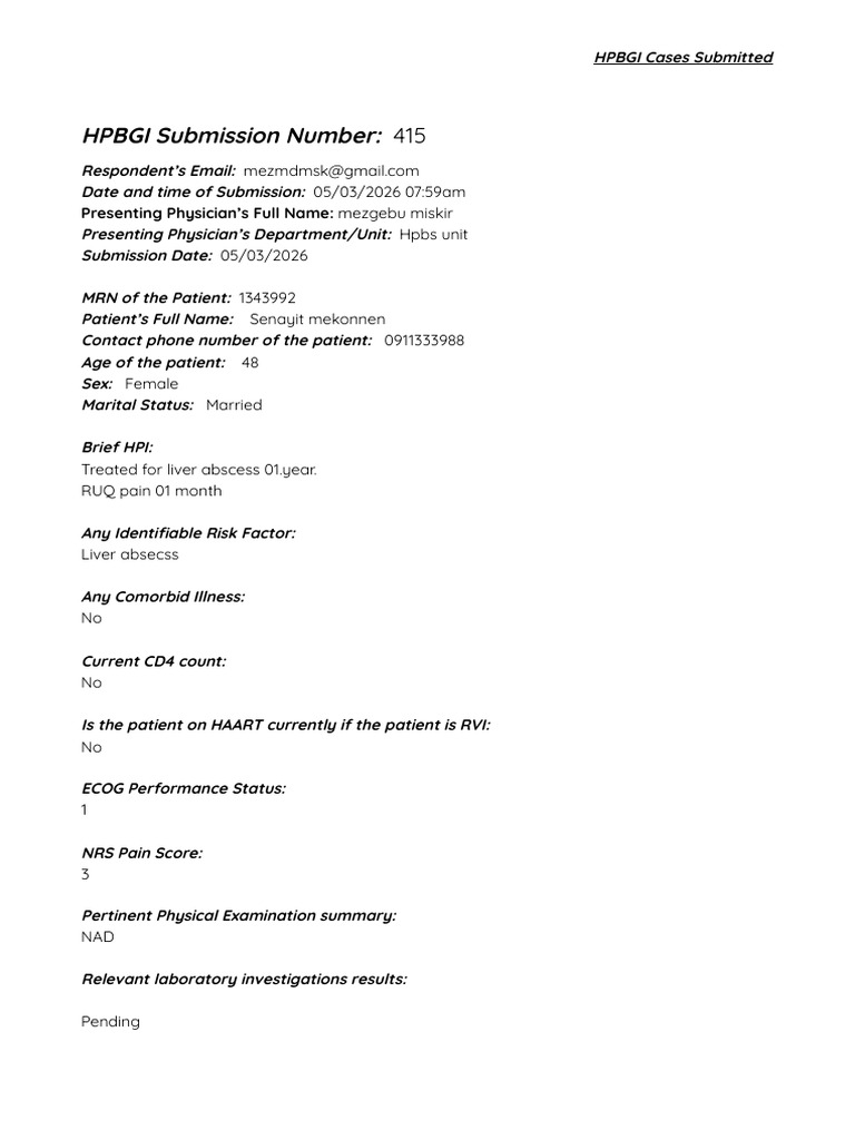 Case 415 | PDF