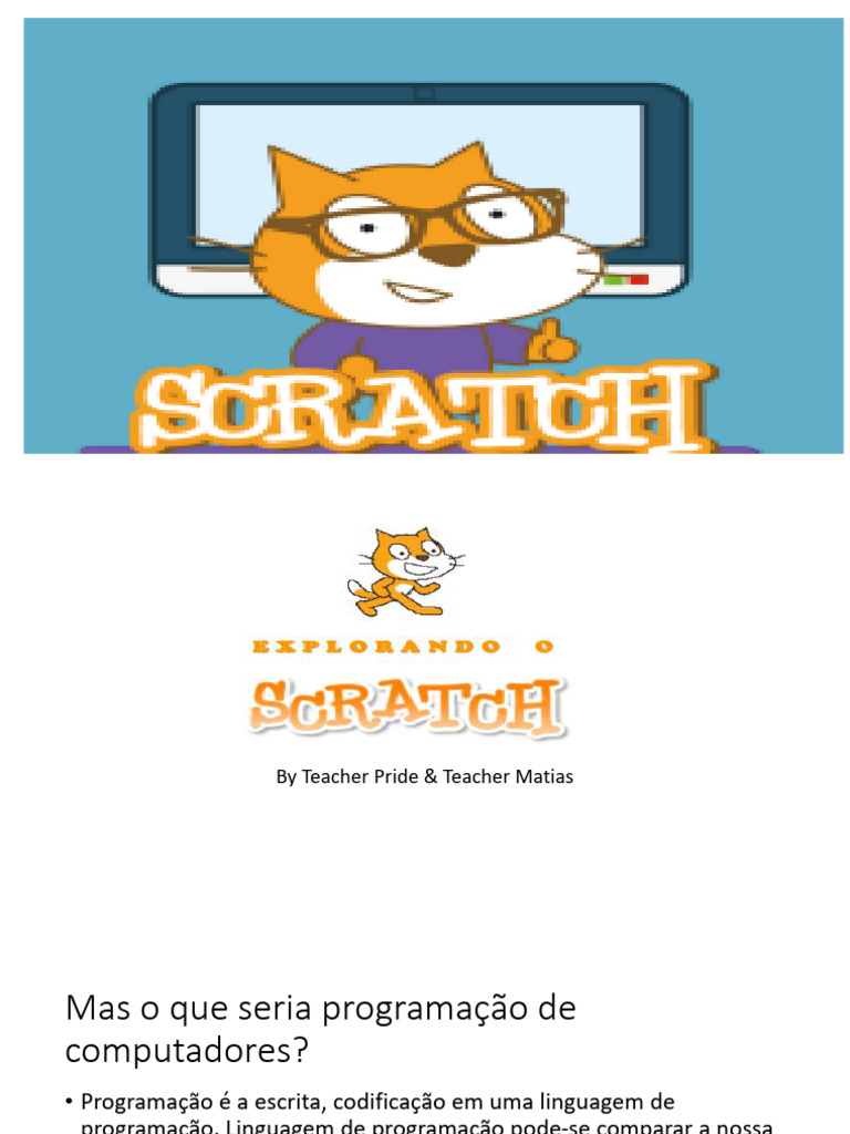 Scratch Lesson 1 | PDF