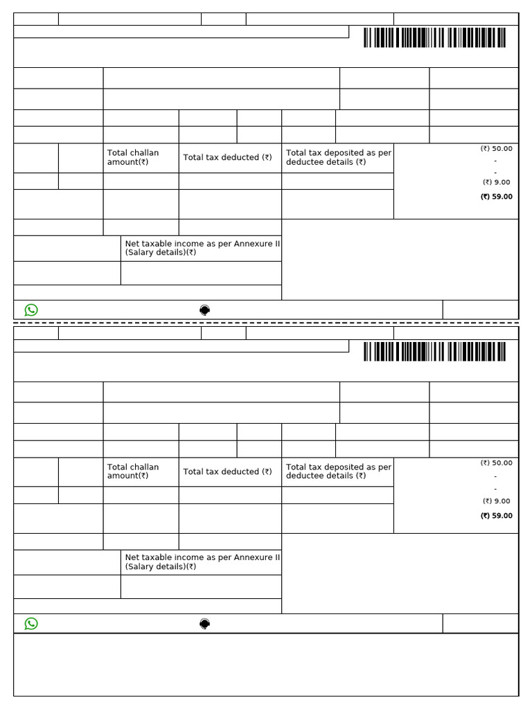 24Q - Q2 - Acknowledgement | PDF | Tax Deduction | Income Tax