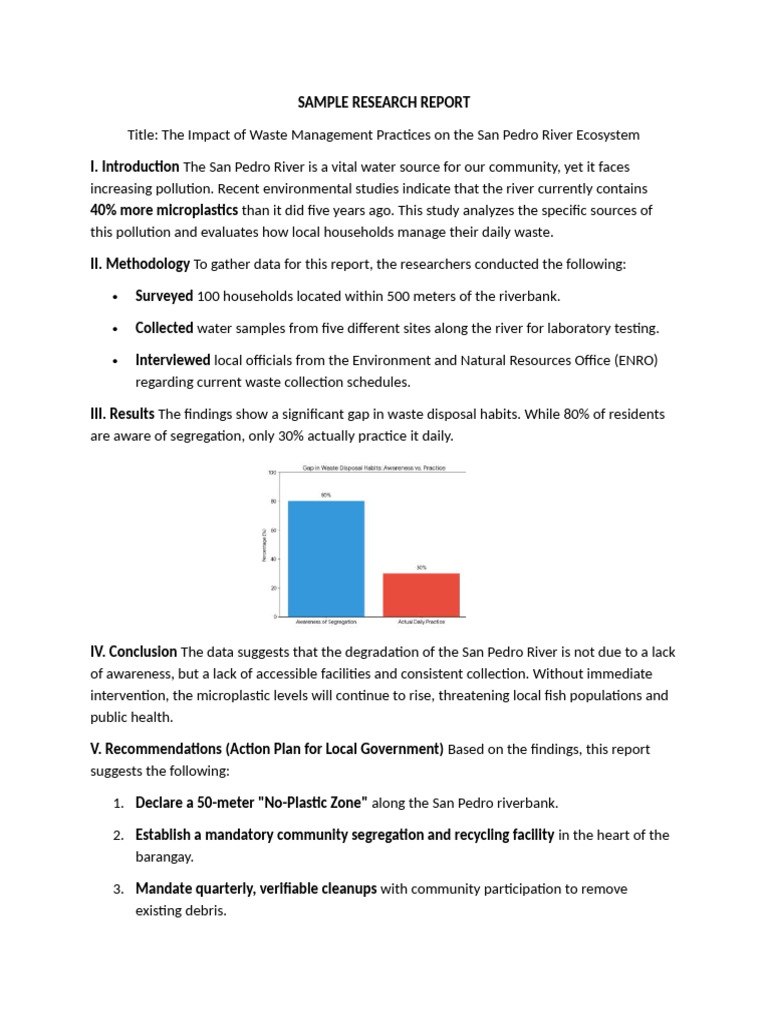Sample Research Report | PDF