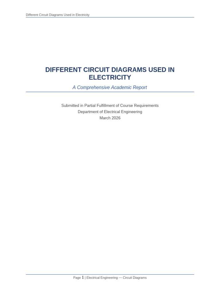 Circuit Diagrams Report | PDF | Programmable Logic Controller | Printed ...