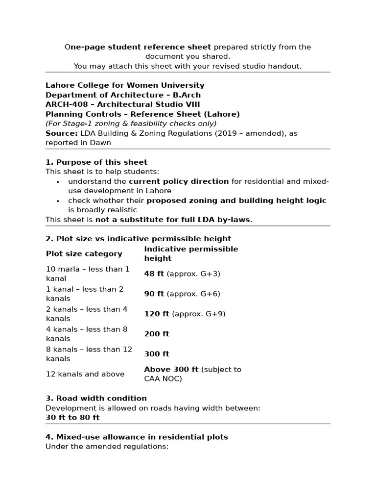 One-Page Student Reference Sheet On Bye-Laws | PDF | Zoning | Chess Theory