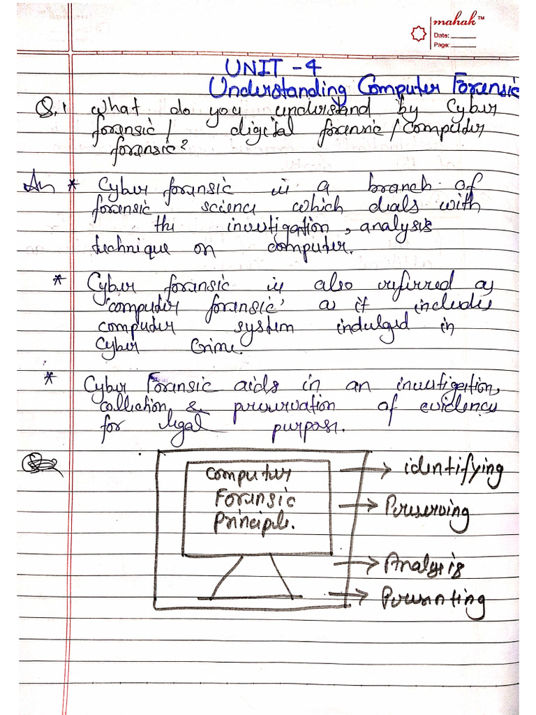 Cyber Security Unit 4 Notes | PDF