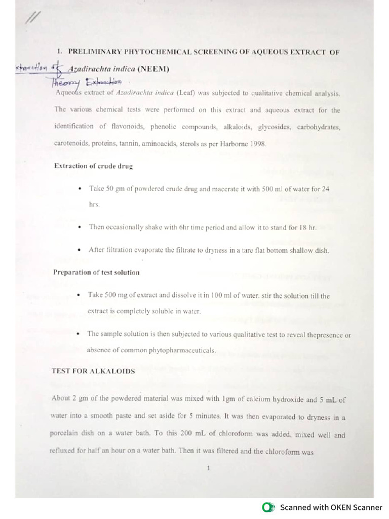 Experiment No 1 | PDF