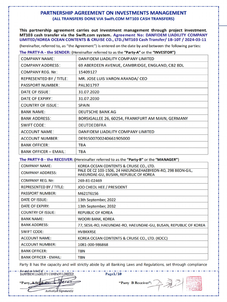 1_DOA MT103_R-4 | PDF