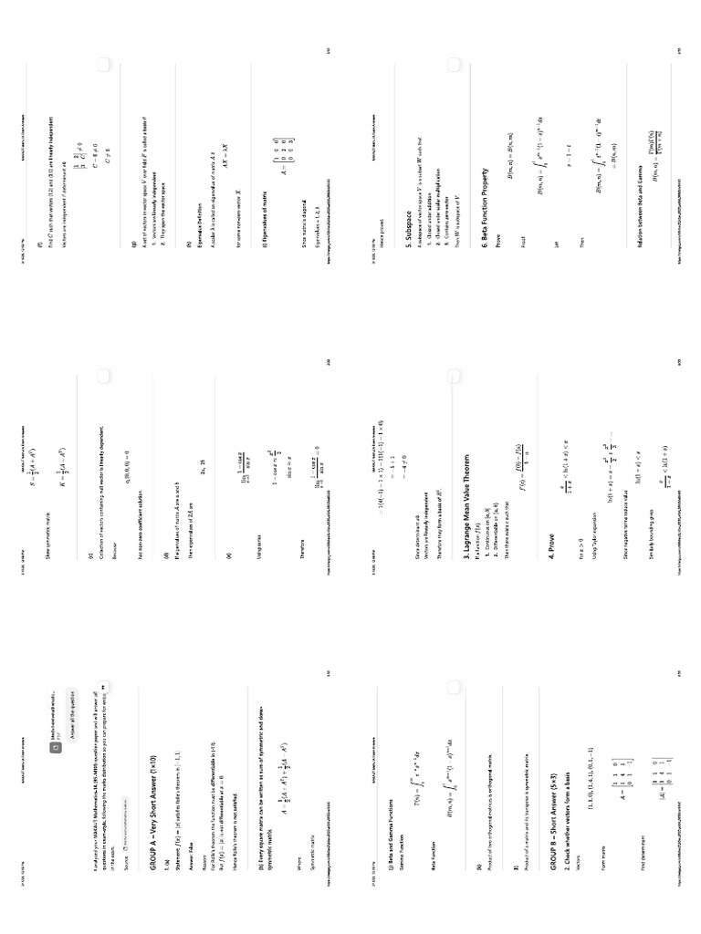 M 1 C 2 | PDF