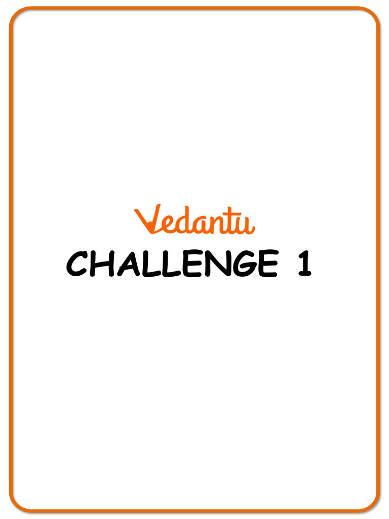 Vedantu Jee Mains | PDF