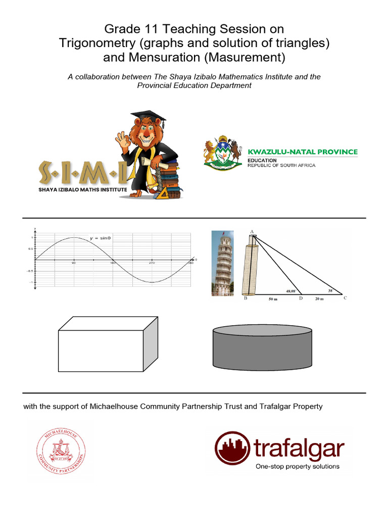 Grade 11 Teaching Session on Trigonometry and Measurement | PDF ...
