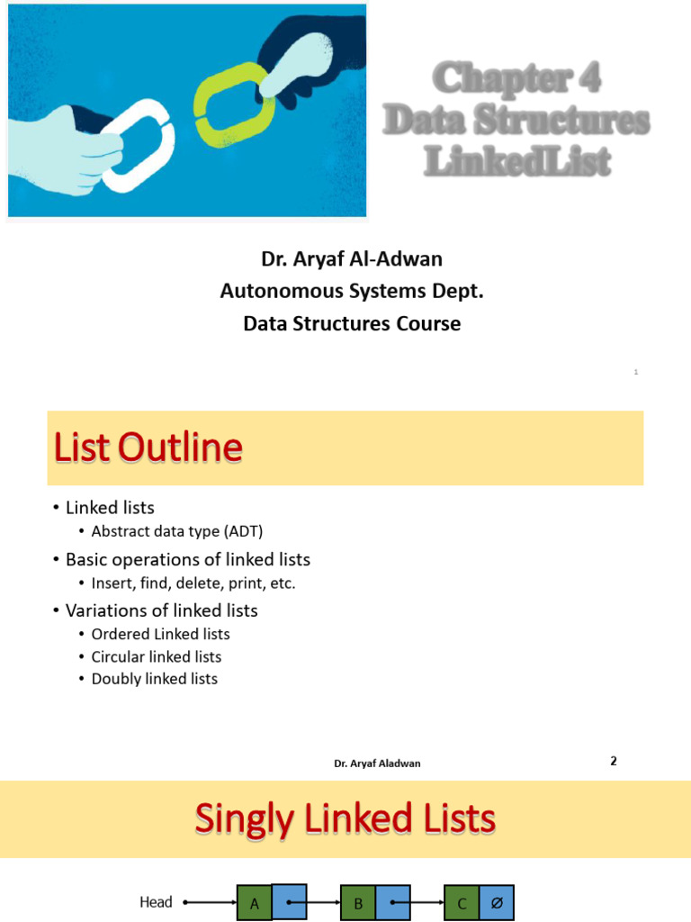 Chapter 7 LinkedList | PDF | Queue (Abstract Data Type) | Computer ...