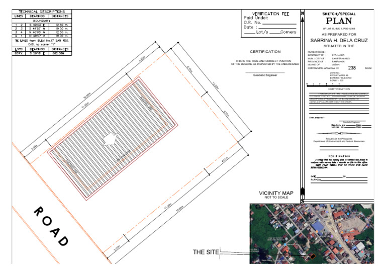 Loc Plan Ice Plant Model | PDF