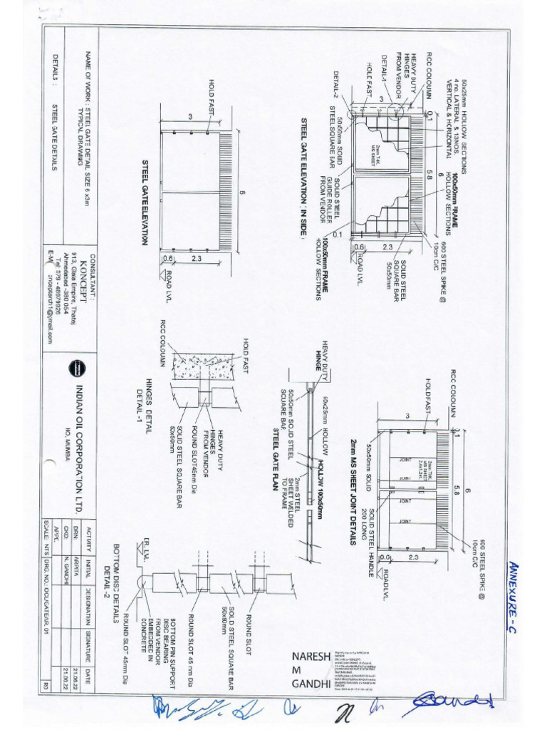 6 M. Gate Design | PDF