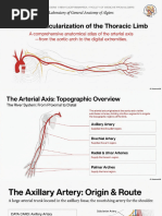 Upper Extremity Vascular Anatomy | PDF | Hand | Arm