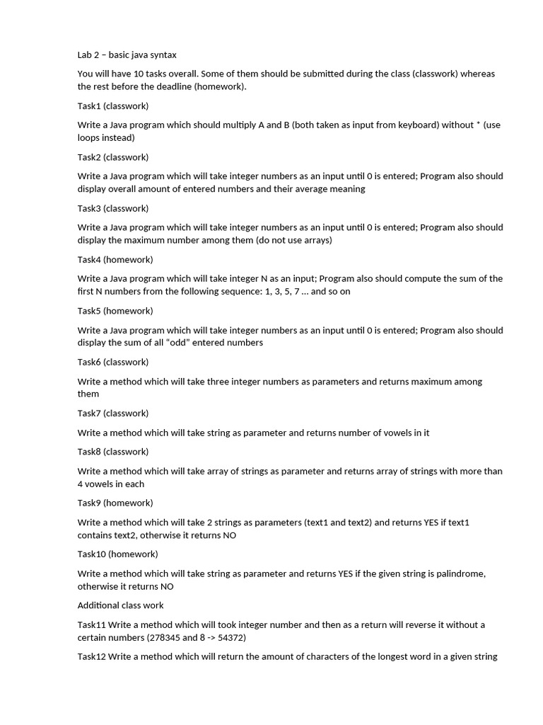Lab 2 | PDF