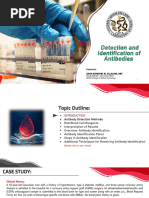 AHG Test Overview and Methods | PDF | Clinical Pathology | Hematology