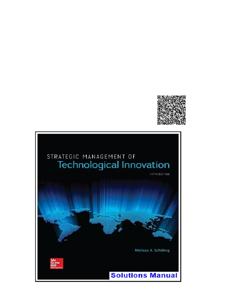 Strategic Management of Technological Innovation 5th Edition Schilling ...
