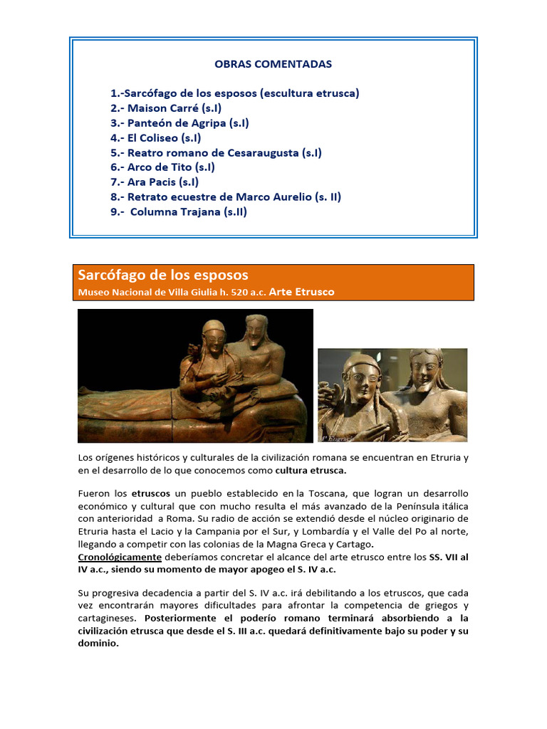 Obras Comentadas | PDF | Hazme | imperio Romano