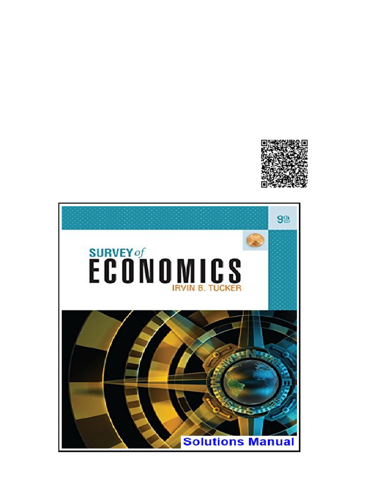 Survey of Economics 9th Edition Tucker Solutions Manual | PDF ...