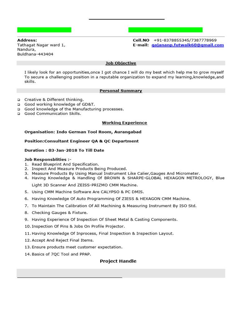 Mechanical Engineer | PDF