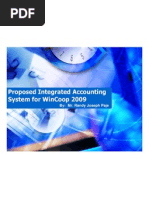 Proposed Accounting Flow (WCAP)