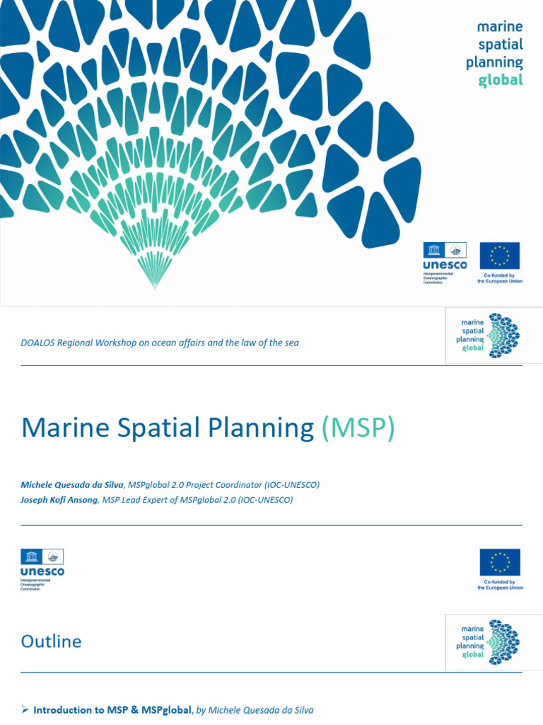 COI - Marine Spatial Planning | PDF | Science | Earth Sciences