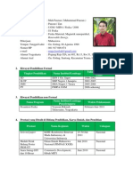 Curriculum Vitae Pauzan