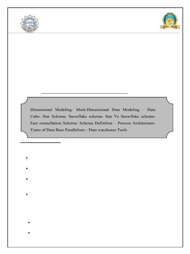 A.niranana Devi III Cse Ccs341 DW - Unit IV (34 P X 109 C) | PDF ...