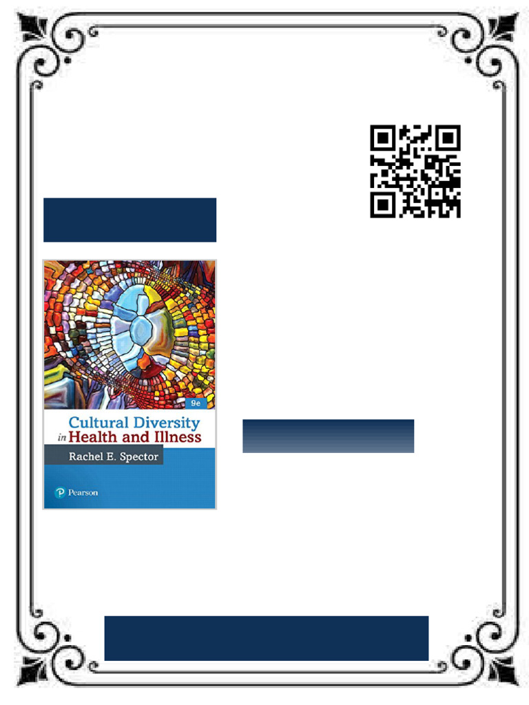 Cultural Diversity in Health and Illness 9th Edition Spector latest ...