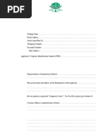 Application for Clearing Agent License | PDF | Surety | Customs