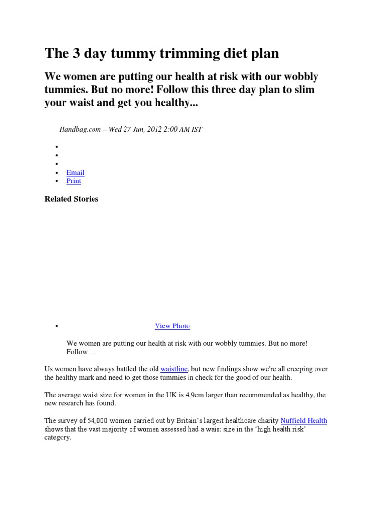 the-3-day-tummy-trimming-diet-plan-pdf-operations-management-supply-chain-management