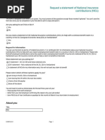CF83 Form: National Insurance Abroad | PDF | Debit Card | Economies
