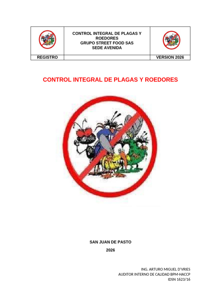 Control de Plagas y Roedores Manual Completo | PDF | Control de plagas ...