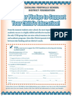 Foundation Registration Sheet