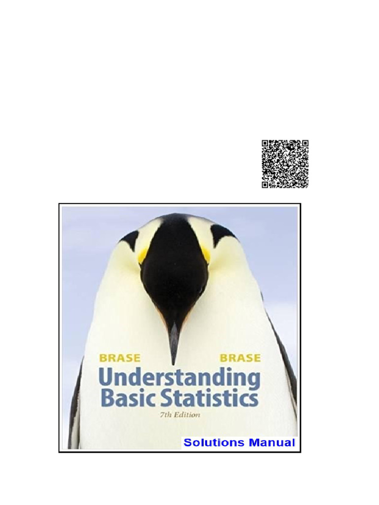 Understanding Basic Statistics 7th Edition Brase Solutions Manual | PDF ...