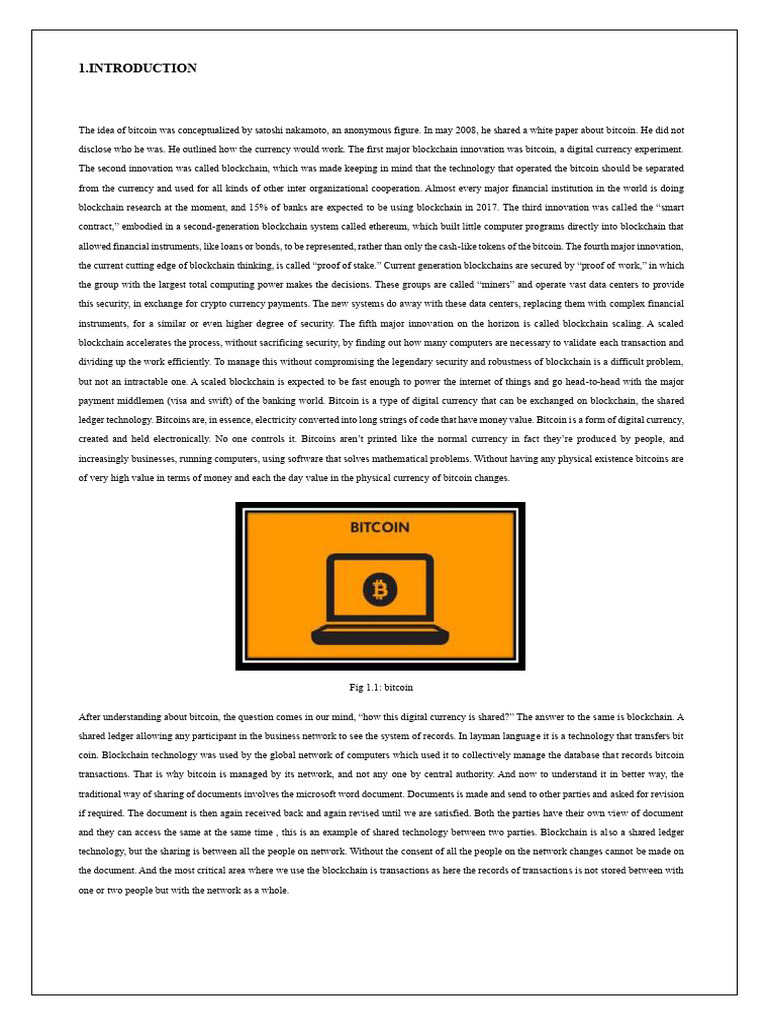 Blockchain Seminar... | PDF | Bitcoin | Computer Security
