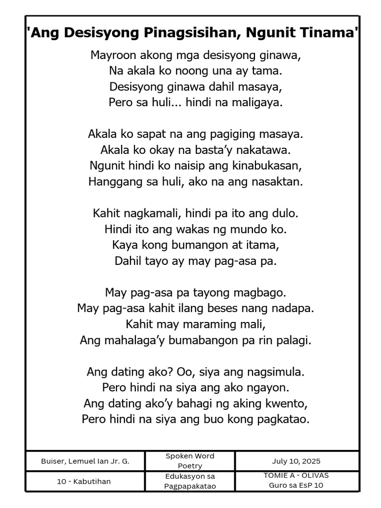 Your Own Tula. | PDF
