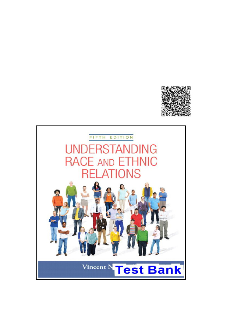 Understanding Race and Ethnic Relations 5th Edition Parrillo Test Bank ...