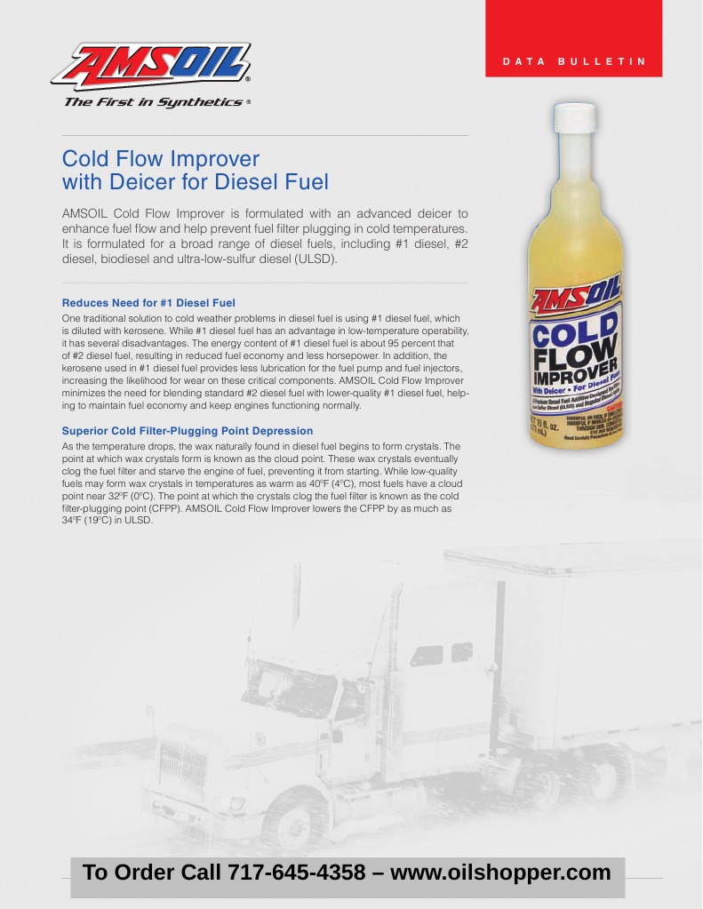 Diesel COLD FLOW IMPROVER fuel additive Diesel Engine Diesel Fuel