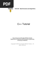 C++ Tutorial: ECE 250 Data Structures and Algorithms