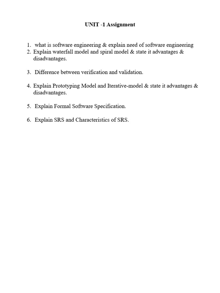 Se Assignment 1 | PDF