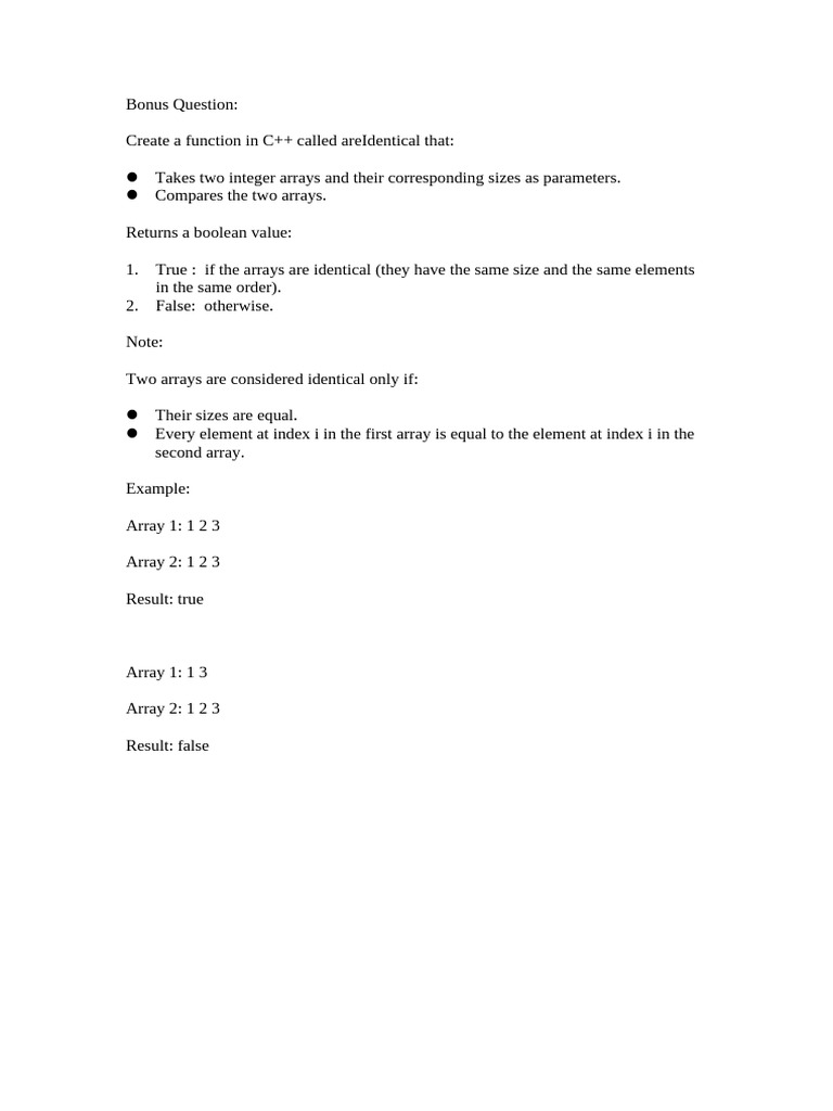 Bonus Question | PDF